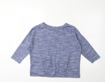F&F Womens Blue   Pullover Sweatshirt Size 8