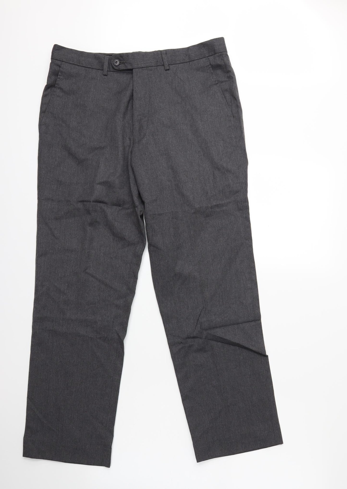 Taylor & Wright Mens Grey   Trousers  Size 34 in L20 in