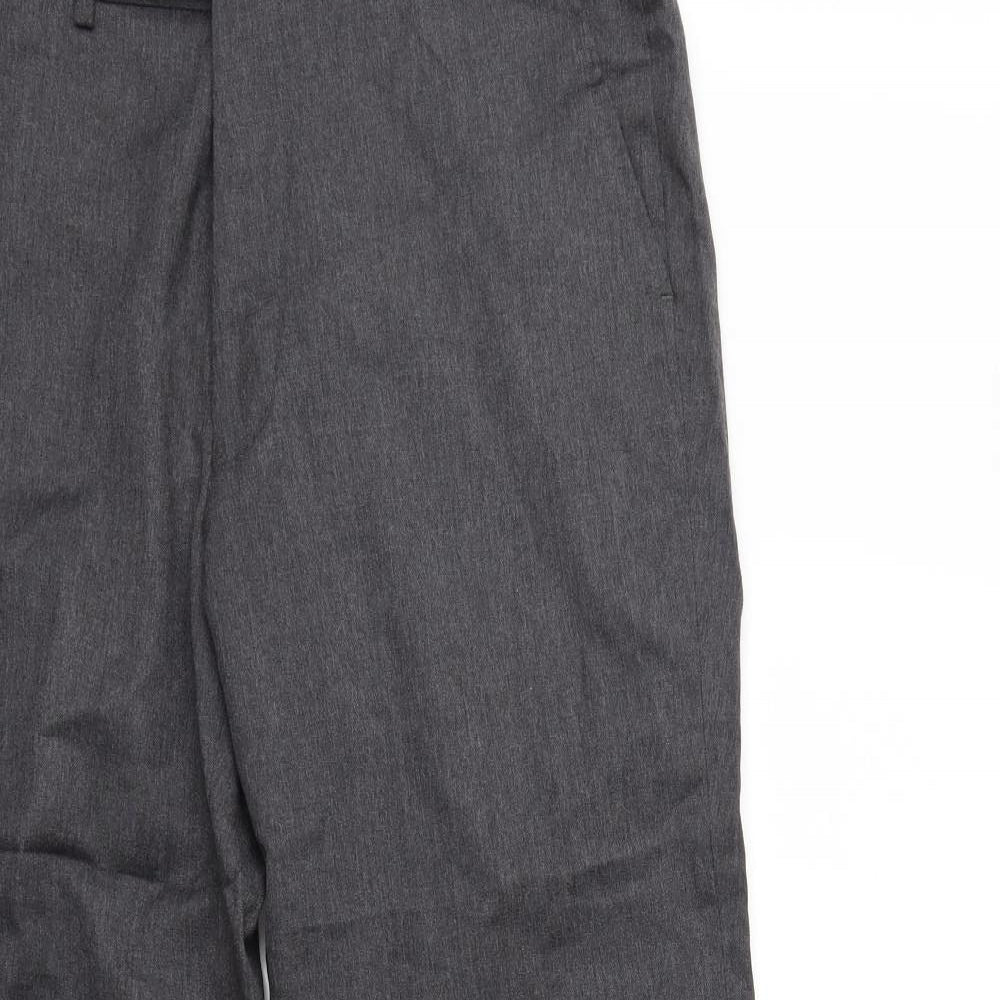 Taylor & Wright Mens Grey   Trousers  Size 34 in L20 in