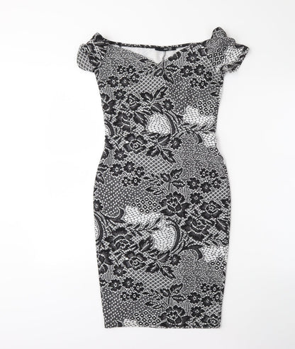 Preworn Womens Grey   Bodycon  Size S