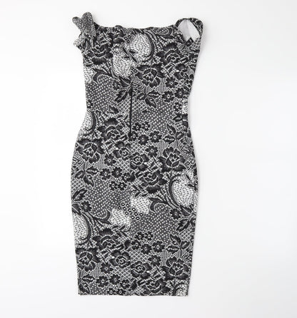 Preworn Womens Grey   Bodycon  Size S