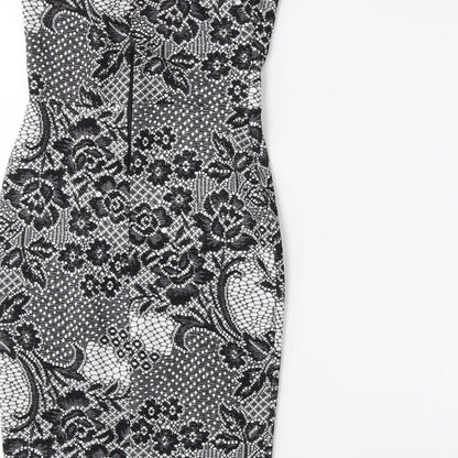 Preworn Womens Grey   Bodycon  Size S