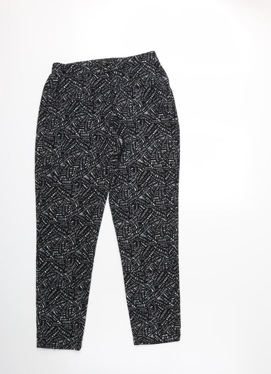 M&Co Womens Beige   Trousers  Size 12 L28 in