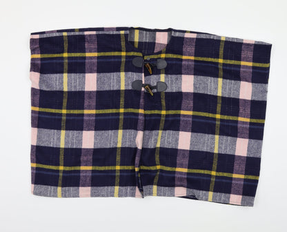 Morrison's Womens Blue Plaid  Jacket  Size 12