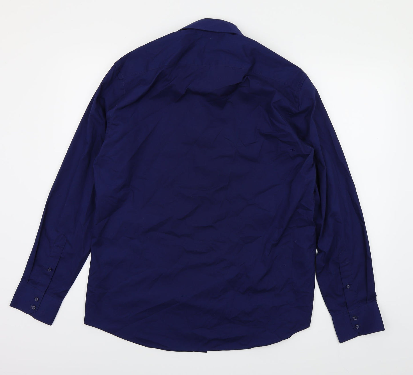 Taylor & Wright Mens Blue    Button-Up Size 16