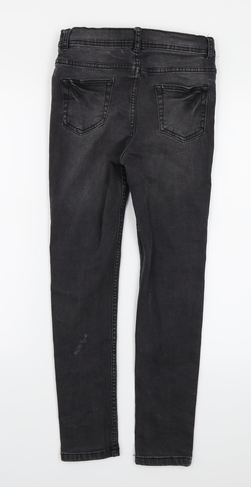Denim & Co. Girls Black  Denim Skinny Jeans Size 11-12 Years