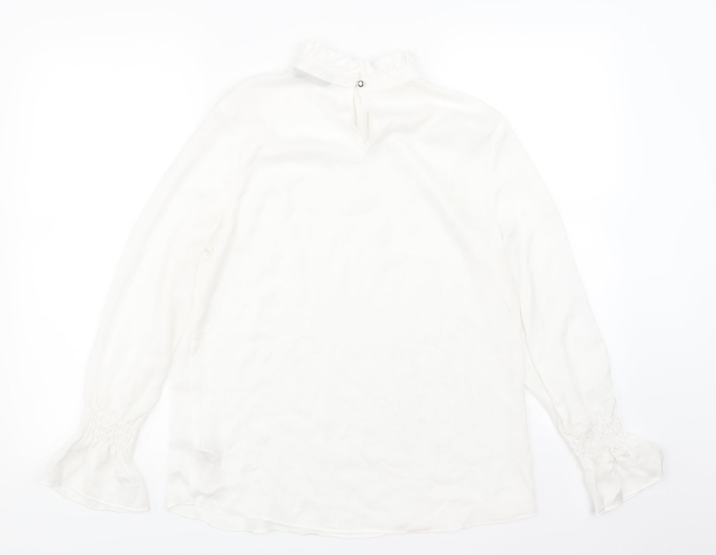 Dunnes Womens Ivory   Basic T-Shirt Size 8