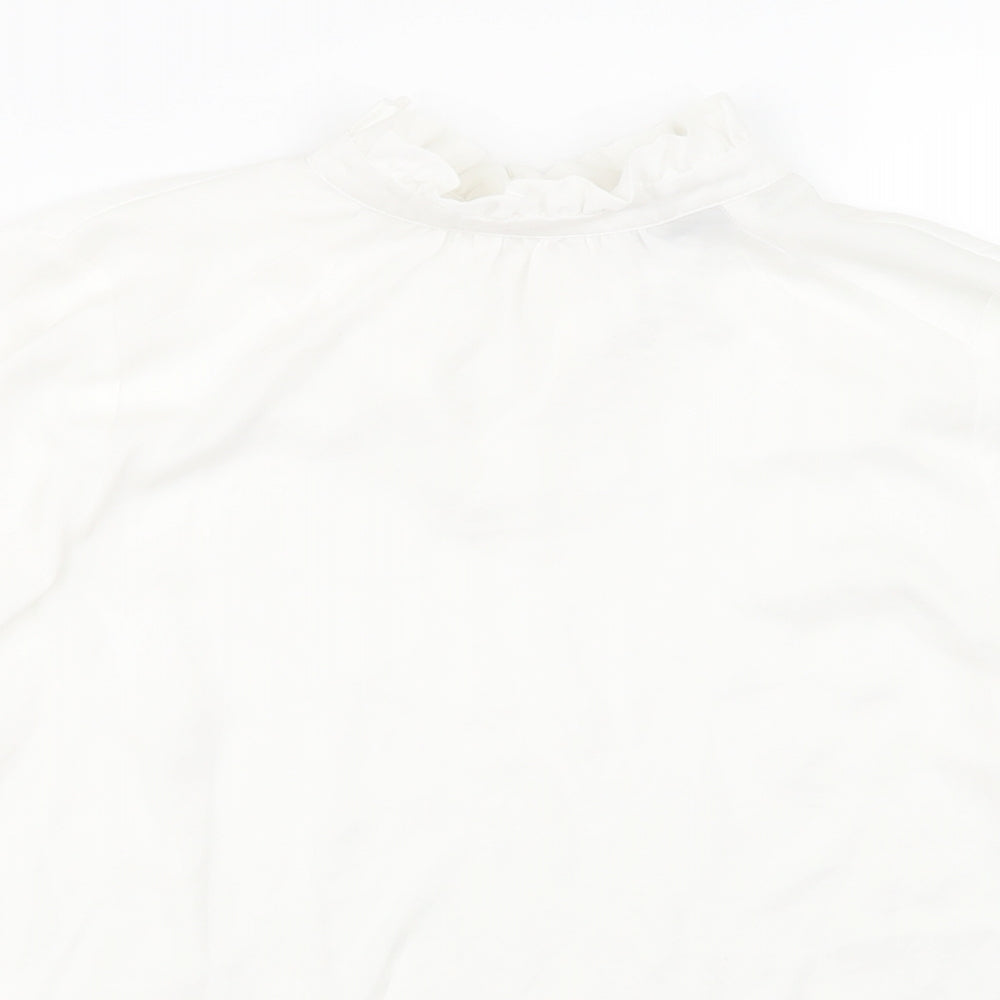 Dunnes Womens Ivory   Basic T-Shirt Size 8