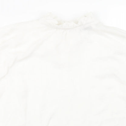 Dunnes Womens Ivory   Basic T-Shirt Size 8