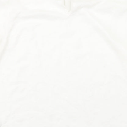 Dunnes Womens Ivory   Basic T-Shirt Size 8