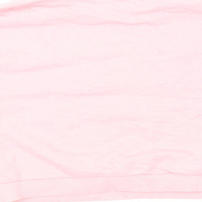 Primark Girls Pink   Pullover Sweatshirt Size 10-11 Years