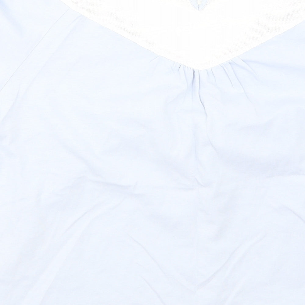 Womens UK Size 14 NEXT Blue Basic T-Shirt