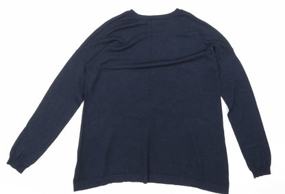 PRIMRK Womens Blue   Pullover Sweatshirt Size 14