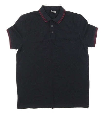 ASOS Mens Black    Button-Up Size L