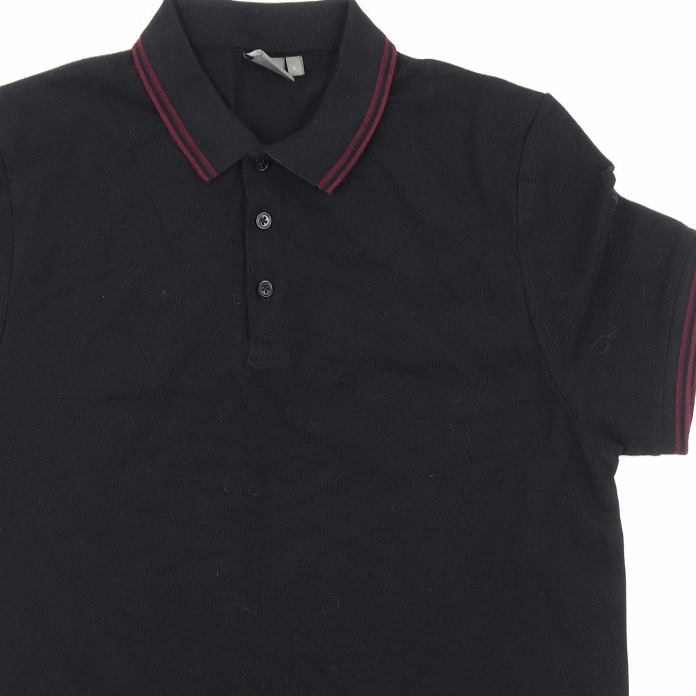 ASOS Mens Black    Button-Up Size L