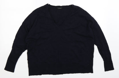 Marks & Spencer Womens Blue  Knit Pullover Jumper Size 16