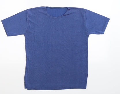 Preworn Womens Blue   Basic T-Shirt Size M