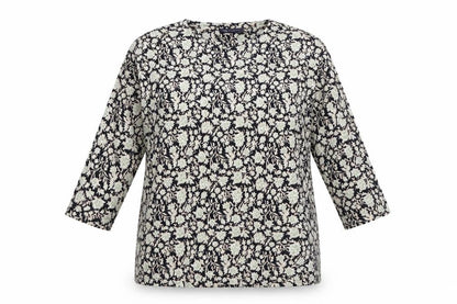 Marks & Spencer Womens Multicoloured Floral Knit Pullover Jumper Size 16