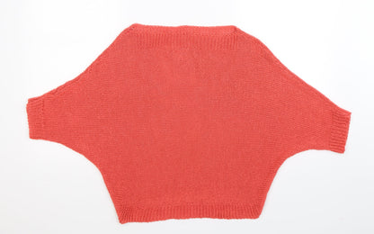 Preworn Womens Pink  Knit Pullover Jumper Size 12
