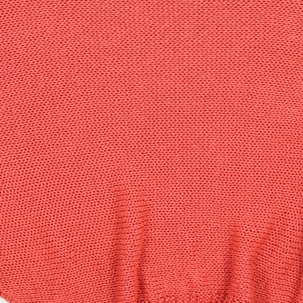 Preworn Womens Pink  Knit Pullover Jumper Size 12