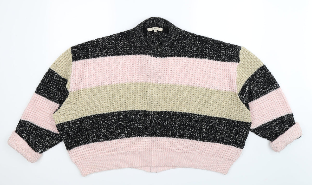 Next Womens Multicoloured  Knit Pullover Jumper Size M  - Oversized