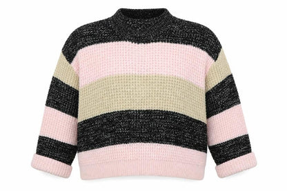 Next Womens Multicoloured  Knit Pullover Jumper Size M  - Oversized