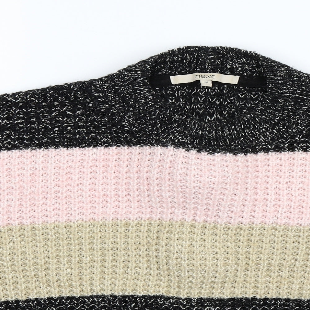 Next Womens Multicoloured  Knit Pullover Jumper Size M  - Oversized