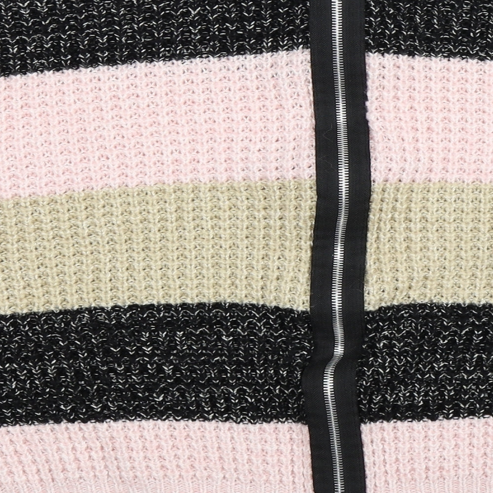 Next Womens Multicoloured  Knit Pullover Jumper Size M  - Oversized