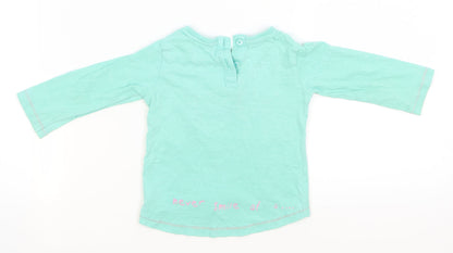 NEXT  Green   Basic T-Shirt Size 9-12 Months  - DInosaur