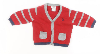 mamas & papas  Red   Basic Jacket Jacket Size Newborn