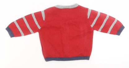 mamas & papas  Red   Basic Jacket Jacket Size Newborn