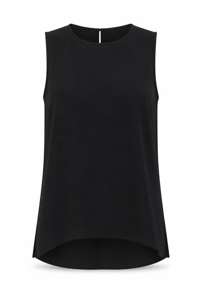 Womens UK Size 12 Dorothy Perkins Black Basic Tank