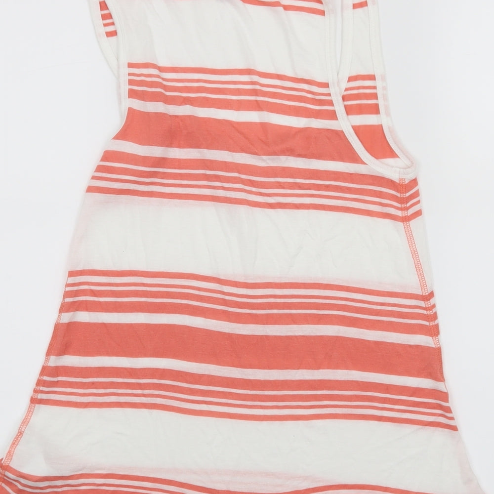 Womens UK Size 10 Warehouse Pink Basic Tank