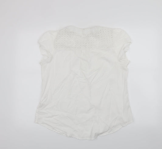 SheIn Womens White   Basic Blouse Size XL