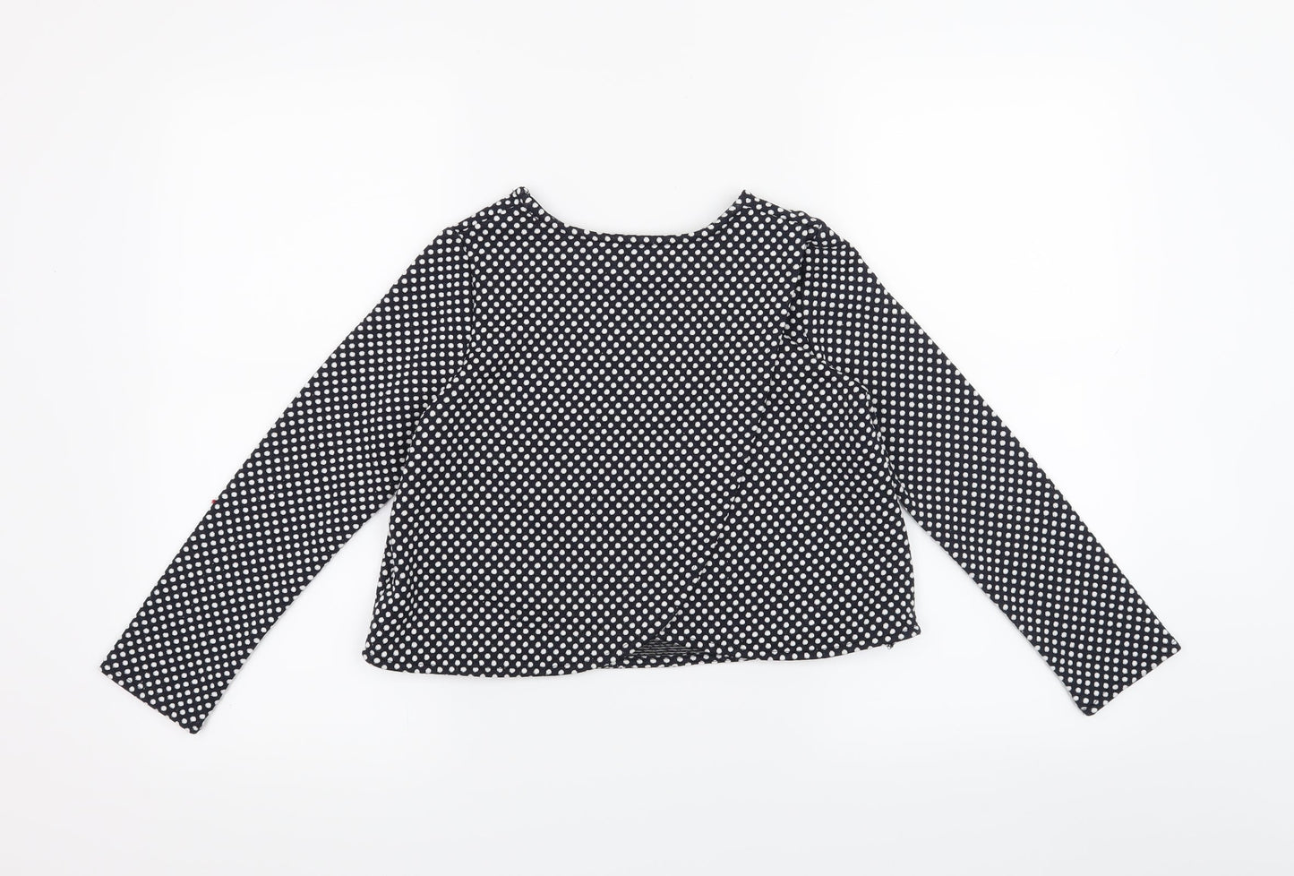 St Bernard Girls Blue Polka Dot  Basic T-Shirt Size 9 Years
