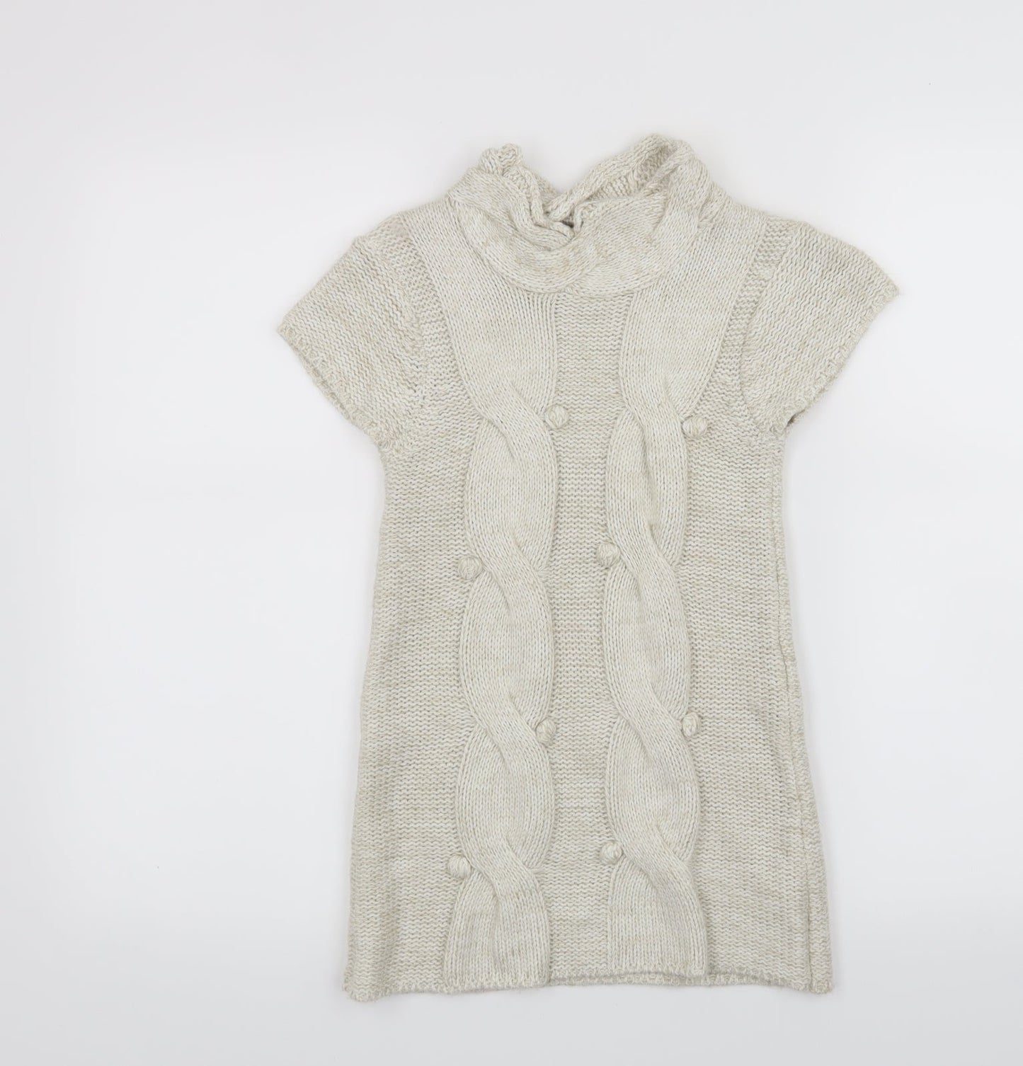YD Girls Beige   A-Line  Size 5-6 Years