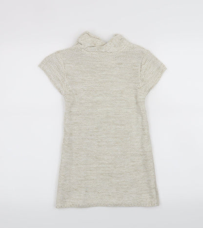 YD Girls Beige   A-Line  Size 5-6 Years