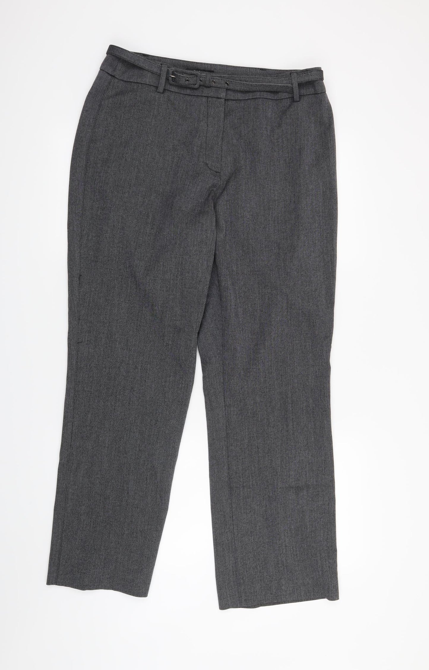 Debenhams Womens Grey   Trousers  Size 14 L28 in
