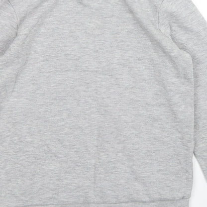 George Girls Grey  Jersey Pullover Sweatshirt Size 10-11 Years  - Todays outfit