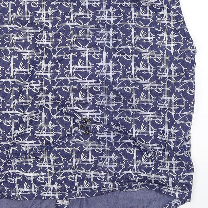 Bonobo Boys Blue Floral Denim Vest Jumper Size 2XL  - waistcoat
