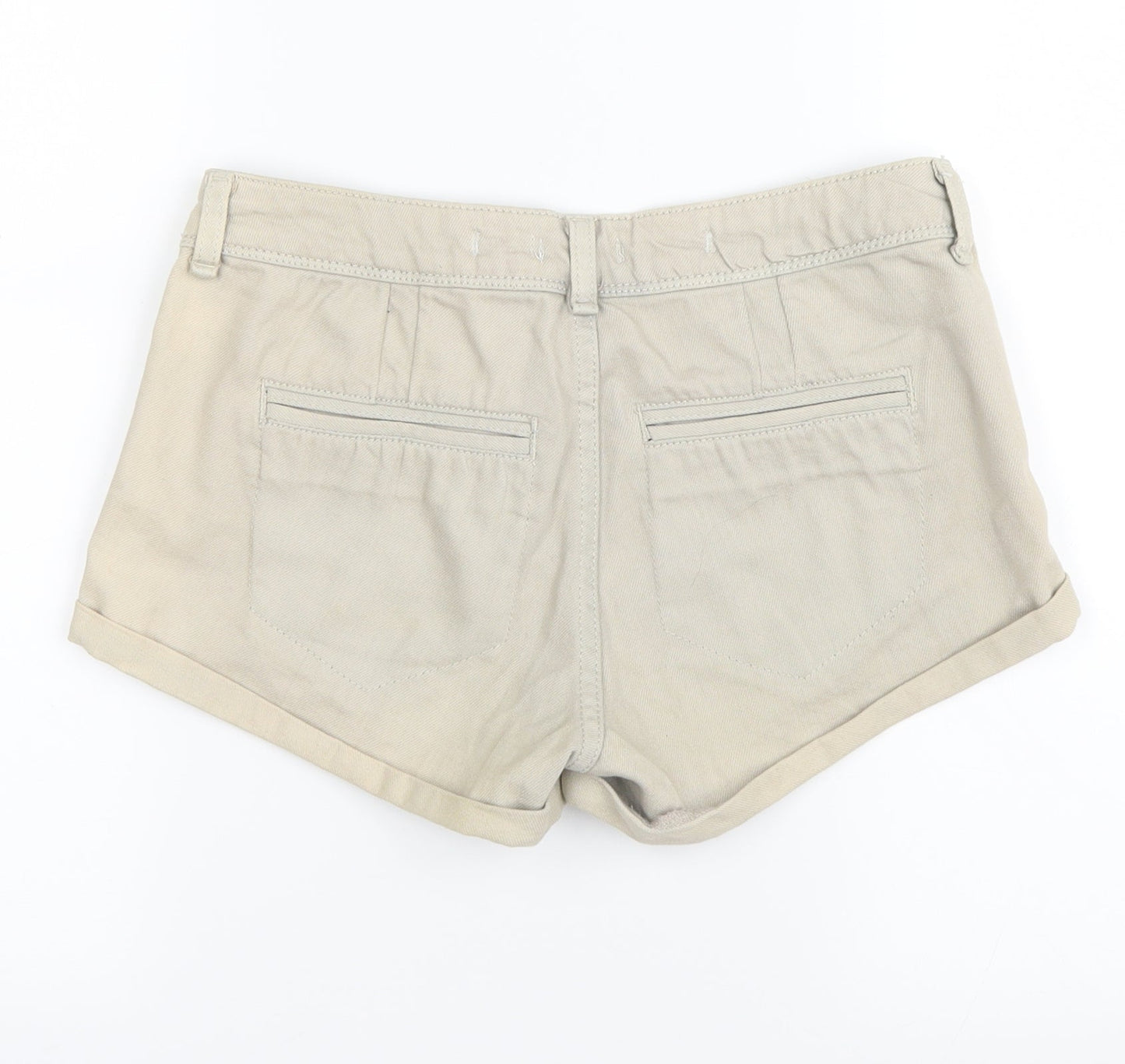 Topshop Womens Grey   Hot Pants Shorts Size 6
