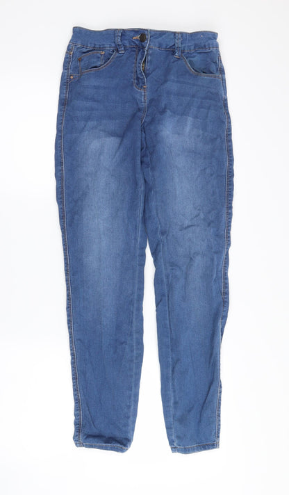 Premium Denim Company Womens Blue  Denim Skinny Jeans Size 8