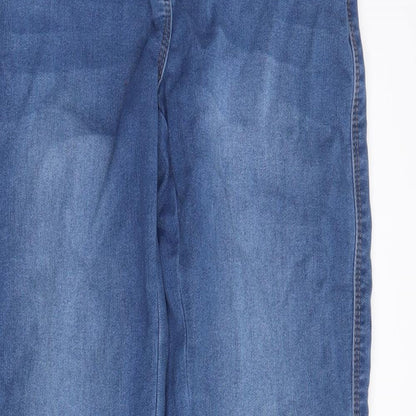 Premium Denim Company Womens Blue  Denim Skinny Jeans Size 8