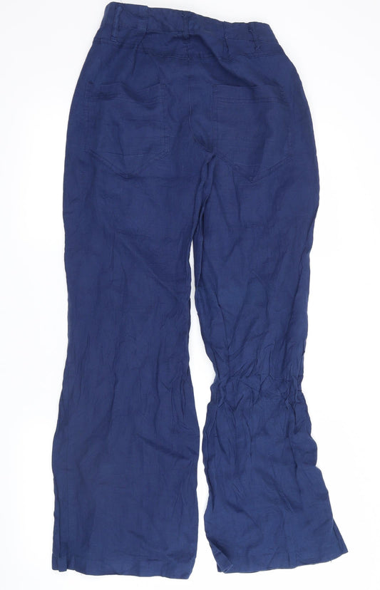 Womens UK Size 34 kappahl Regular Fit  Black Trousers