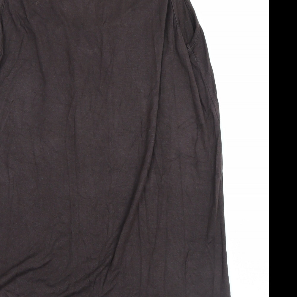 Womens UK Size 14 Soon Brown Basic Tank
