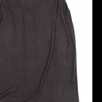 Womens UK Size 14 Soon Brown Basic Tank