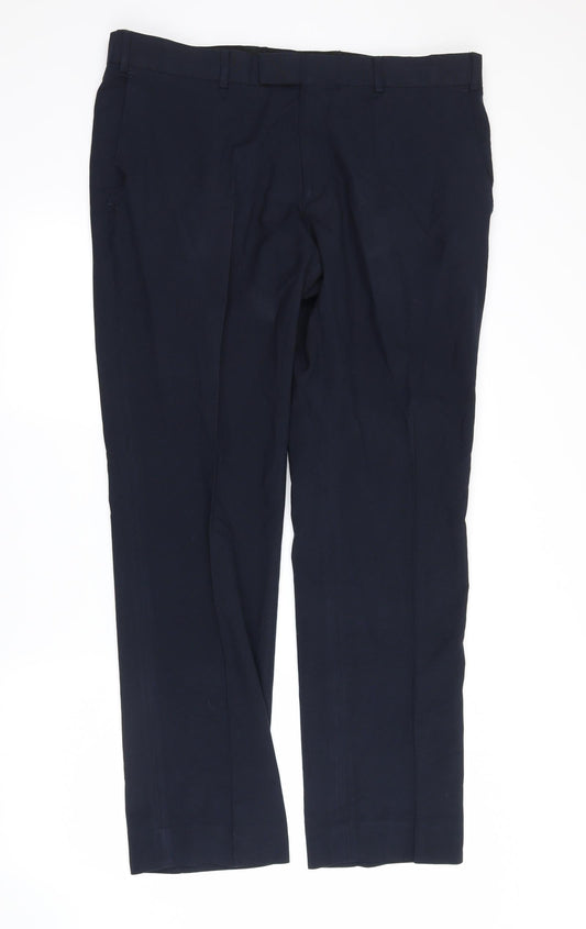 no brand Mens Blue   Trousers  Size 38 in