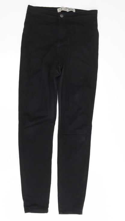 DENIM CO Womens Black  Denim Straight Jeans Size 10