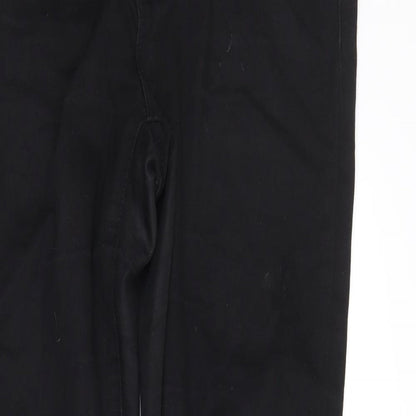 DENIM CO Womens Black  Denim Straight Jeans Size 10