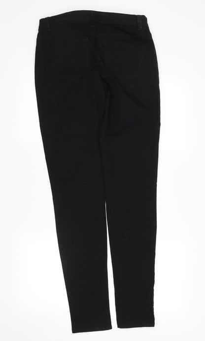 denim co Womens Black  Denim Straight Jeans Size 12